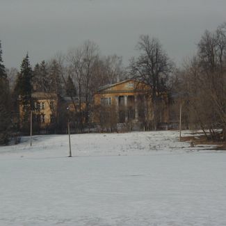 Усадьба Виноградово в снегу