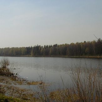 Долгий пруд на реке Мерянка