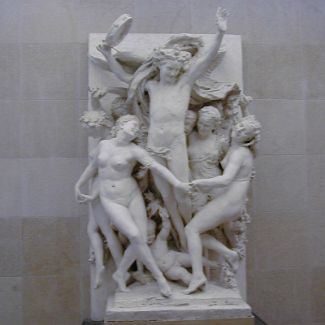 Jean-Baptiste Carpeaux, La Danse, 1869, groupe en pierre