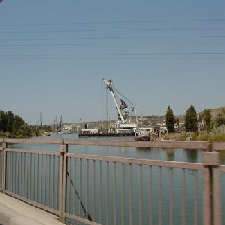 Мост через реку Чёрная в Инкермане