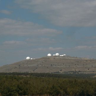 Крым: Локаторы на горе Бедене-Кыр