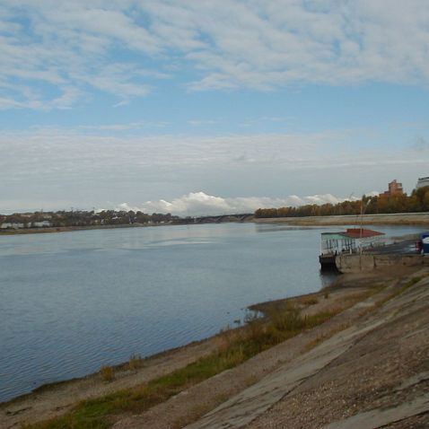 Irkutsk: Angara river Иркутск: Река Ангара