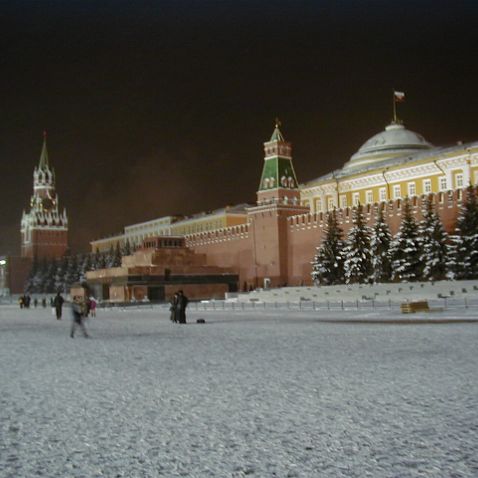 Зима в Москве Winter in Moscow