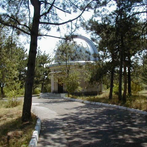 Крымская астрономическая станция ГАИШ МГУ в посёлке Научный Crimea: Nauchny: Moscow University Observatory