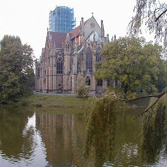 Feuersee Evangelische Johanneskirche