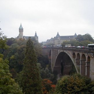 Pont Adolphe Мост Адольфа