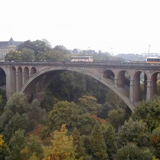 Pont Adolphe Мост Адольфа