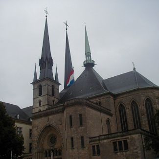 Cathédrale Notre-Dame de Luxembourg Собор Люксембургской Богоматери