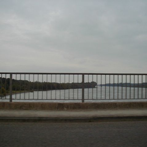 Germany-France border (Rhine river)