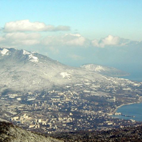 Crimean winter: Mt Aj Petri Крымская зима на горе Ай-Петри