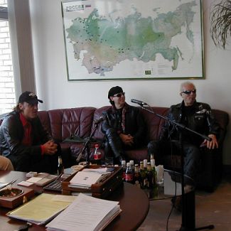 The Scorpions in ROL office