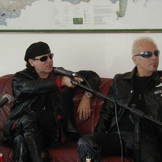 The Scorpions in ROL office