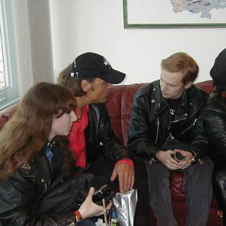 The Scorpions in ROL office