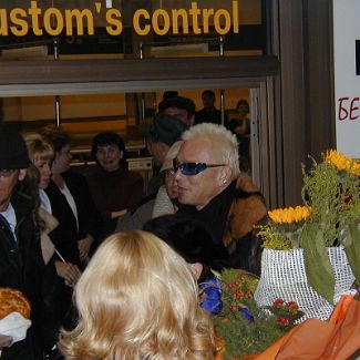 The Scorpions at Irkutsk Airport