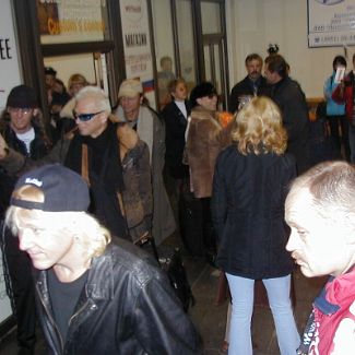 The Scorpions at Irkutsk Airport