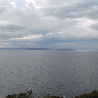 Владивосток: Панорама Амурского залива и Спортивной Гавани Russia: Vladivostok: Amur Bay & Sports Harbor panorama