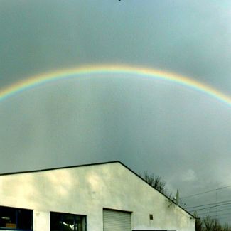 Rainbow in Moscow Радуга