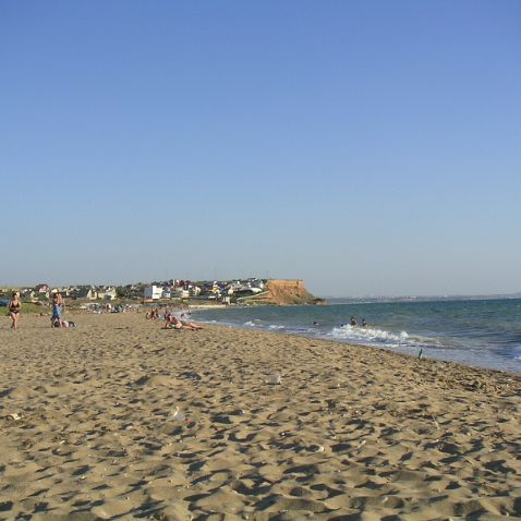 Crimea: Orlivka Beach