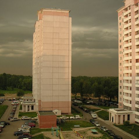 Thunderstorm in Dolgoprudny