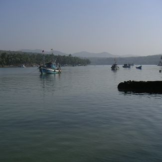 India: Goa: River Sal