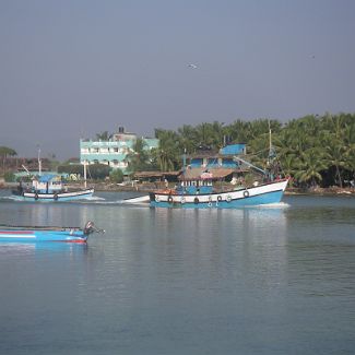 India: Goa: River Sal