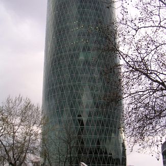 Frankfurt am Main: Westhafen Tower