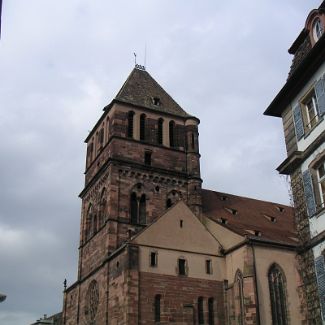 Église Saint-Thomas de Strasbourg Собор Святого Фомы в Страсбурге