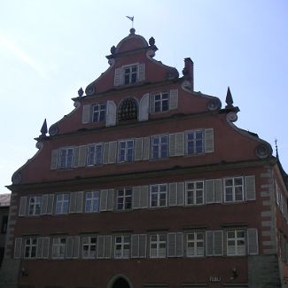 Das Neue Rathaus mit Glockenspiel Новая Ратуша Линдау с колоколами-курантами