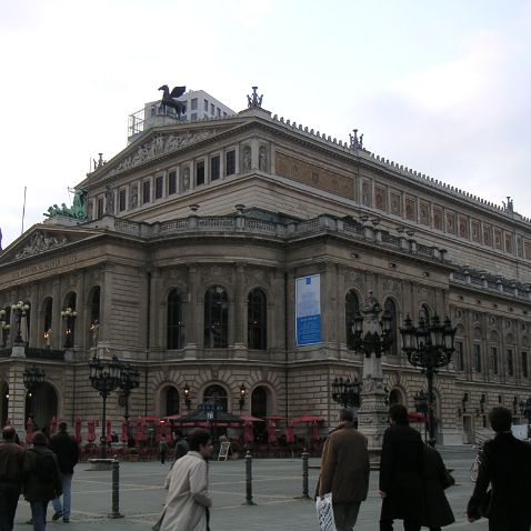 Germany: Frankfurt am Main Германия: Гессен: Один вечер во Франкфурте-на-Майне. От момента прибытия во Франкфурт до начала концерта Ж.М.Жарра в...