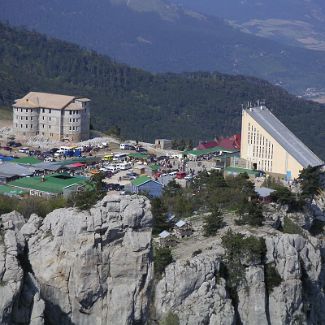 Верхняя станция канатной дороги Мисхор - Ай Петри