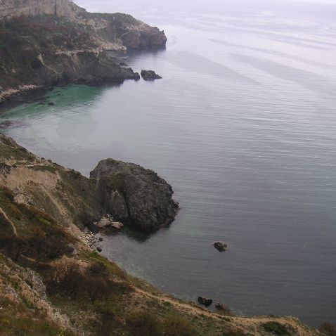 Crimea: Cape Fiolent Крым: Мыс Фиолент