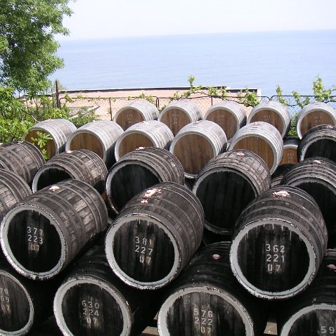 Crimea: Alupka: Massandra Wine-tasting Hall Крым: Алупка: Дегустационный зал 