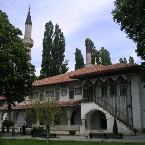 Crimea: Bakhchisaray Palace Крым: Бахчисарайский дворец