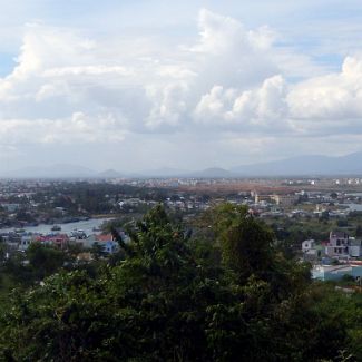 Phan Thiết panorama Вьетнам: Панорама Фантхьета - центра провинции Биньтхуан