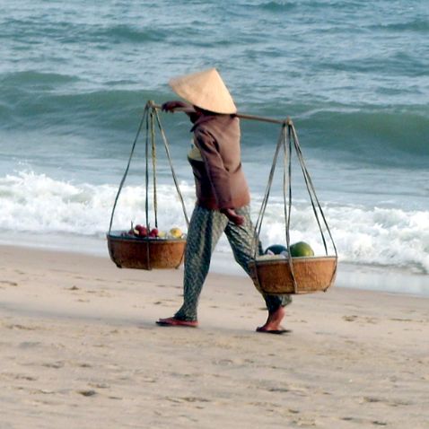 Hàm Tiến bãi biển, thành phố Phan Thiết, Bình Thuận, Việt Nam Пляж Хам Тьен, Фантхьет, Биньтхуан, Вьетнам