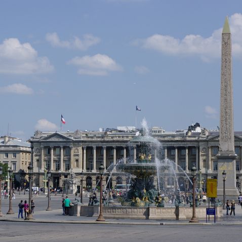 France: Paris: Place de la Concorde