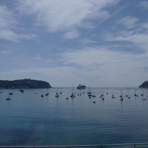 France: Côte d'Azur: Villefranche Bay & Eze Bord de Mer