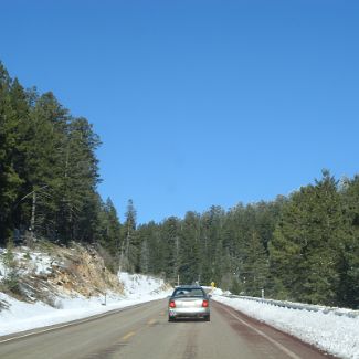 Sunspot Scenic Byway New Mexico State Road 6563