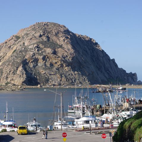 California: Morro Bay Калифорния, Морро Бэй