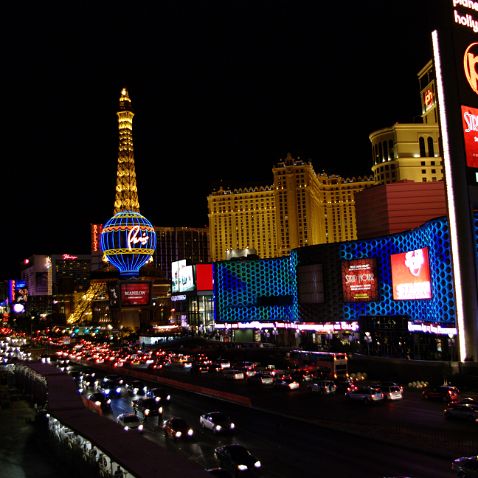 Nevada: Evening in Las Vegas Невада: Вечер в Лас Вегасе