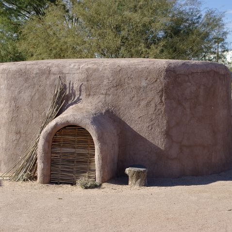 Arizona: Phoenix: Pueblo Grande Museum and Archaeological Park Аризона: Финикс: Руины Пуэбло-Гранде - археологический памятник культуры индейцев Хохокам