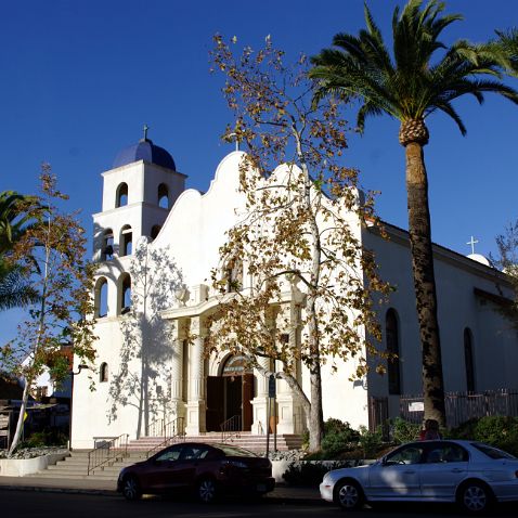 California: Old Town San Diego Старый город Сан-Диего - место первого европейского поселения в современной Калифорнии