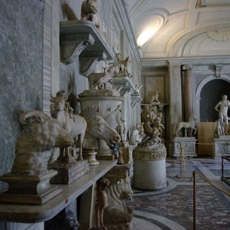 Sala degli Animali, Museo Pio-Clementino Зал животных в музее Пио-Клементино в Ватикане