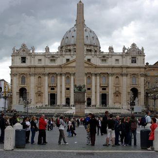 Obelisco Piazza San Pietro Città del Vaticano Ватиканский обелиск