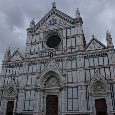 Italy: Toscana: Firenze: Basilica di Santa Croce