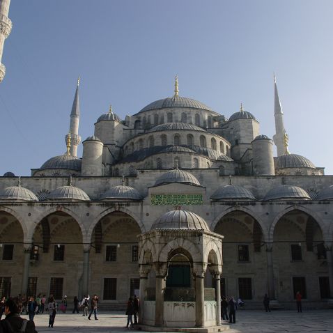 Türkiye: İstanbul: Sultanahmet Camii Турция: Голубая Мечеть или Мечеть Султана Ахмета в Стамбуле | Sultan Ahmed Mosque, Istanbul, Turkey