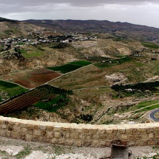 Jordan: View from Kerak Castle