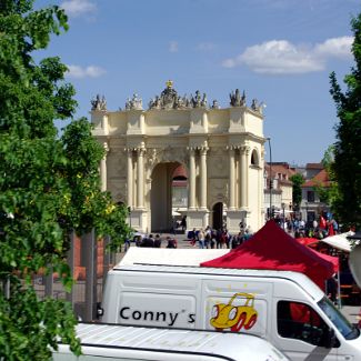 Brandenburger Tor Бранденбургские ворота в Потсдаме