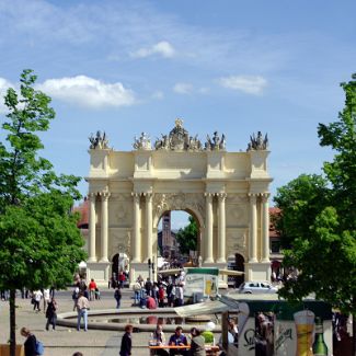 Brandenburger Tor Бранденбургские ворота в Потсдаме