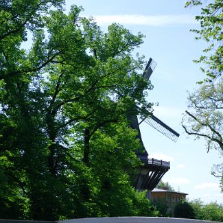 Historische Mühle Историческая мельница Сан-Суси